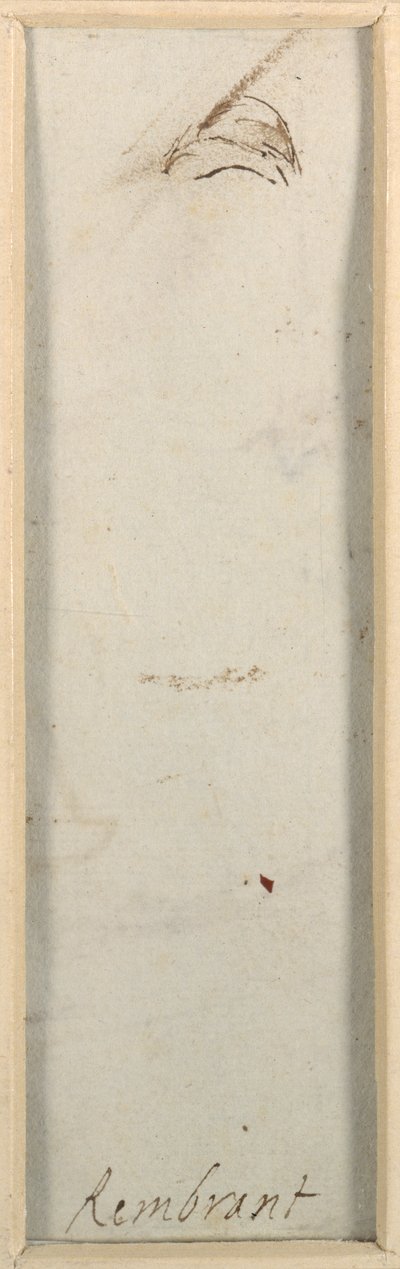 "Rembrandt", n. 1650-52 (kynä ja muste paperille) tekijältä (attr. to) Rembrandt Harmensz. van Rijn