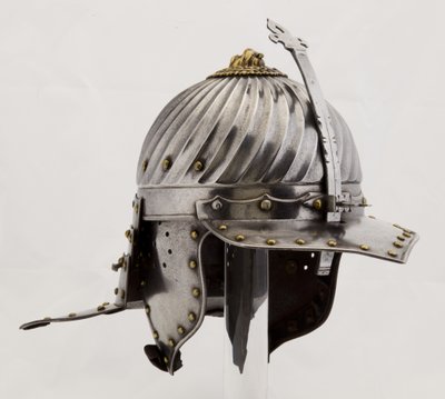 Zischägge, n. 1620-25 (teräs, rauta, messinki ja nahka) tekijältä (attr.to) German School
