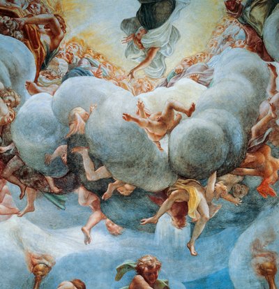 Neitsyt taivaaseenastuminen tekijältä (c.1489 1534) Correggio