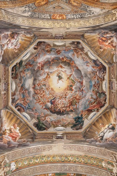 Neitsyt taivaaseenastuminen tekijältä (c.1489 1534) Correggio