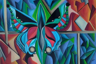 Perhonen alias pöllö tekijältä GilhausArt