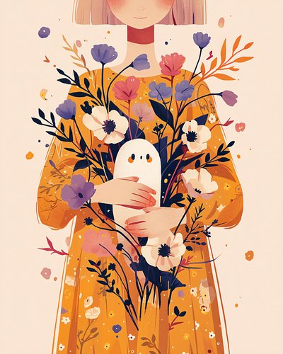 Tyylikäs sisätilojen kukka seinäkoristeiden kanssa minimalistinen Flowers Art tulosteita tekijältä F. Abderrahim