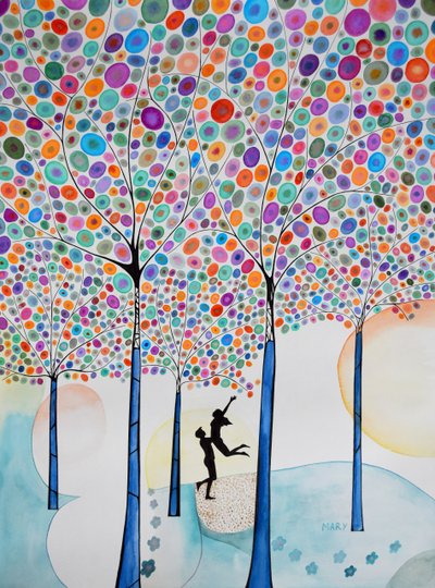 Rakkaus tekijältä Marys Watercolors