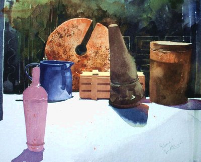 Hiljaisuus 56x65 tekijältä Simon Fletcher