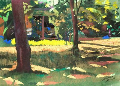 Keltainen minttu 54x74 tekijältä Simon Fletcher