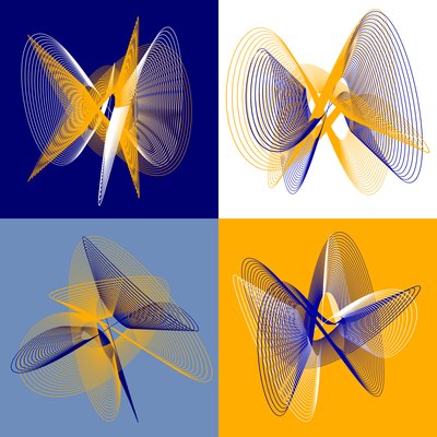 Lissajous-kvadrupoli tekijältä elkement
