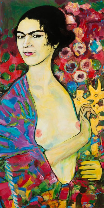 Frida Kahlo tekijältä Zaga Art Sopot