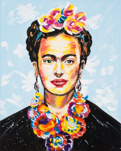 Frida Kahlo tekijältä Zaga Art Sopot