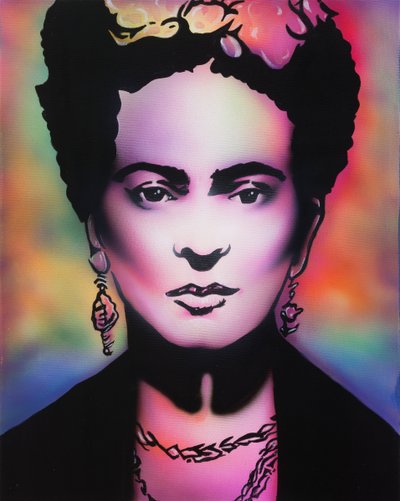Frida Kahlo tekijältä Zaga Art Sopot