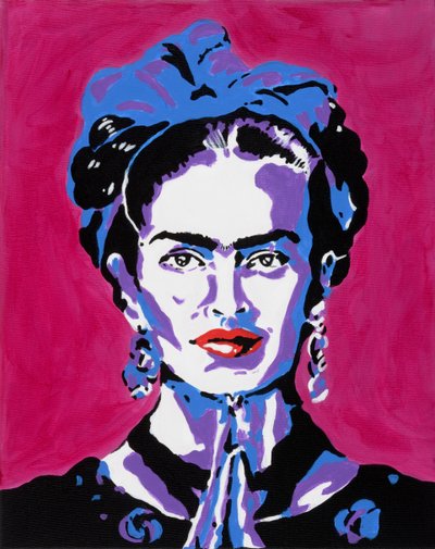 Frida Kahlo tekijältä Zaga Art Sopot