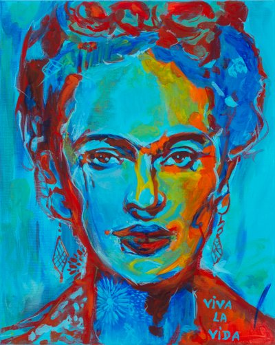 Frida Kahlo tekijältä Zaga Art Sopot