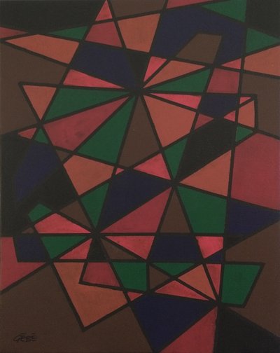 Muuttuva geometria (työ nro 1 viidestä) tekijältä Guy Boulianne