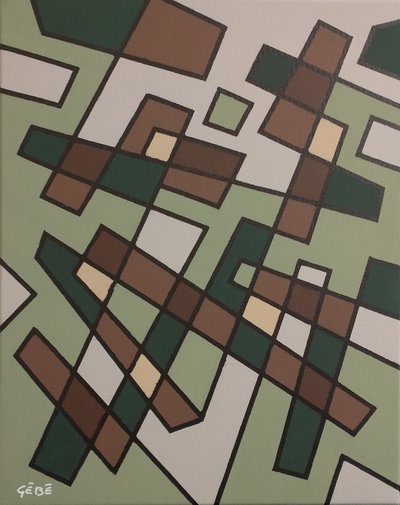 Muuttuva geometria (työ nro 4 viidestä) tekijältä Guy Boulianne