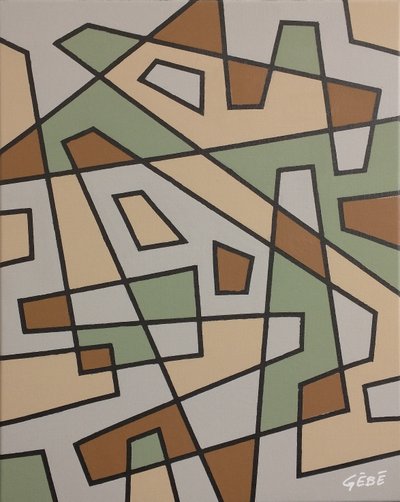 Muuttuva geometria (työ nro 5 viidestä) tekijältä Guy Boulianne