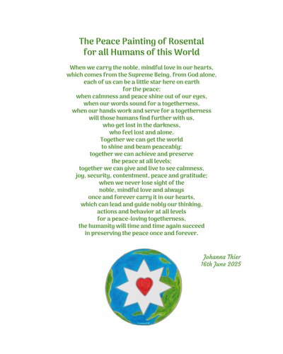 The Peace Painting of Rosental for all Humans of this World tekijältä Johanna Thier