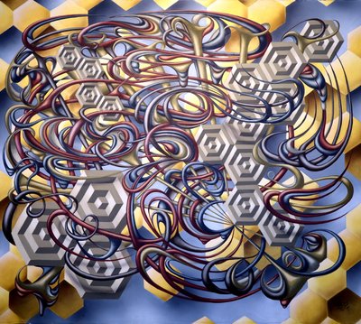 Mehiläispesä tekijältä Simon Hafele Psy-Pix 