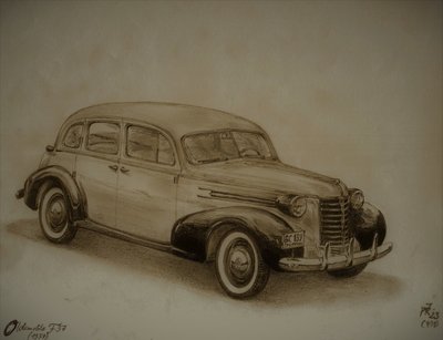Oldsmobile 1937 tekijältä Jörg-Peter Rabe