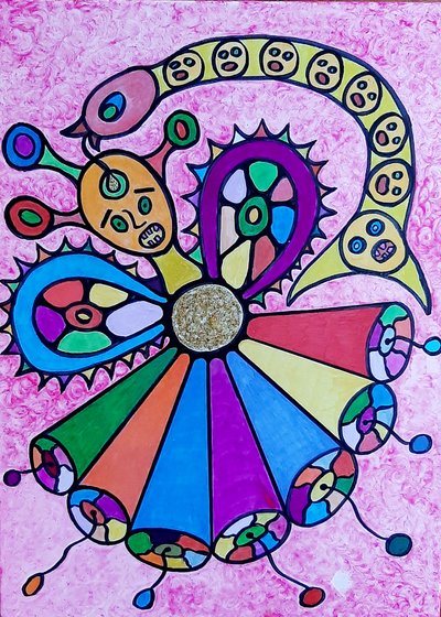 Surrealistinen pelko tekijältä Steffi_Seiler_Art