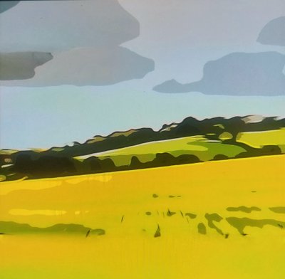 Digitale Landschaft 03 tekijältä M. Vet