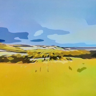 Digitale Landschaft 11 tekijältä M. Vet