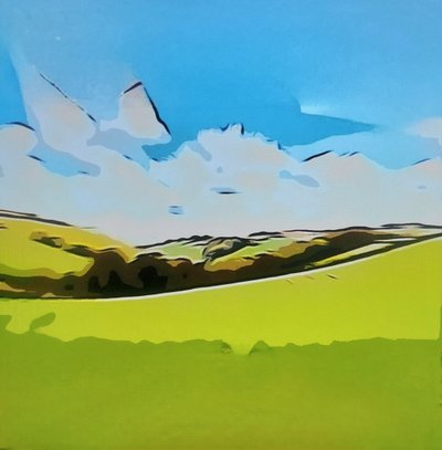Digitale Landschaft 23 tekijältä M. Vet