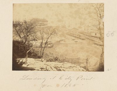 Laskeutuminen City Pointissa, Virginia tekijältä A.J. Russell