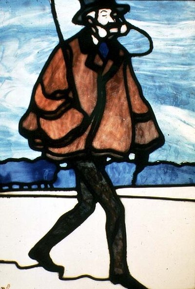 The Dandy, n. 1900 (lasimaalaus) tekijältä A. Canissar