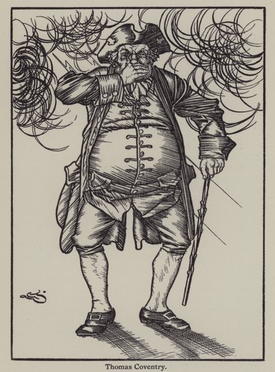 Kuvitus Charles Lambin teokseen The Essays of Elia (litho) tekijältä A. Garth Jones