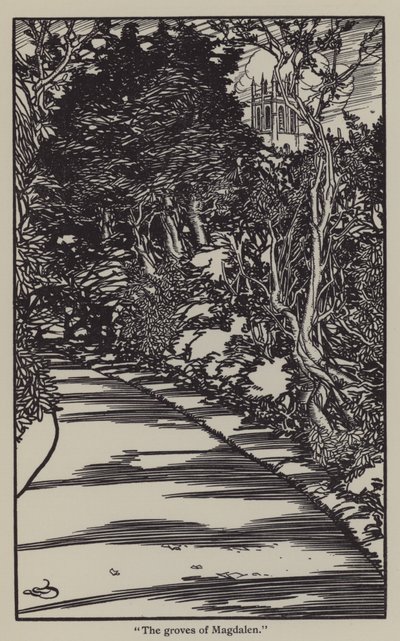 Kuvitus Charles Lambin teokseen The Essays of Elia (litho) tekijältä A. Garth Jones