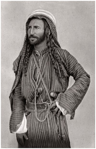 Aavikon beduiini, Irak, 1925 tekijältä A. Kerim