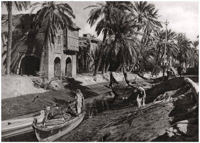 Serai Creek, Basra, Irak, 1925 tekijältä A. Kerim