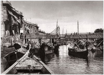 Whiteley Bridge, Ashar Creek, Basra, Irak, 1925 tekijältä A. Kerim