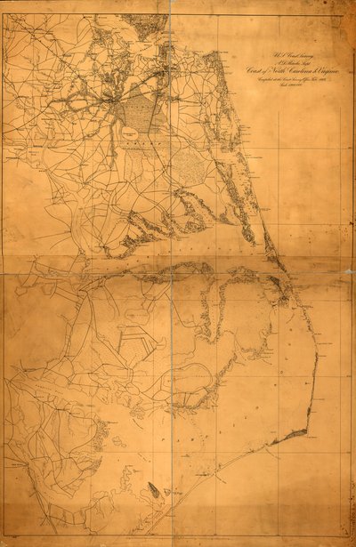 Pohjois-Carolinan ja Virginian rannikko LOC 99447450 tekijältä A. Lindenkohl