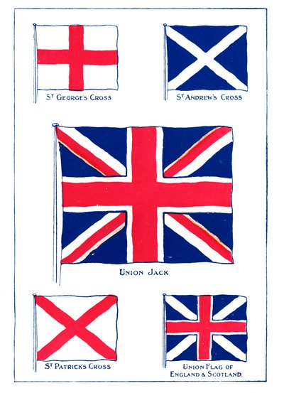 Kuinka Union Jack valmistettiin, 1905. tekijältä A. S. Forrest
