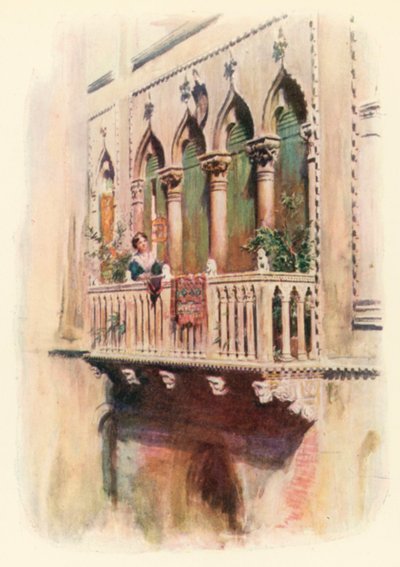 Parveke Palazzo Bragadin tekijältä A. Trevor Haddon