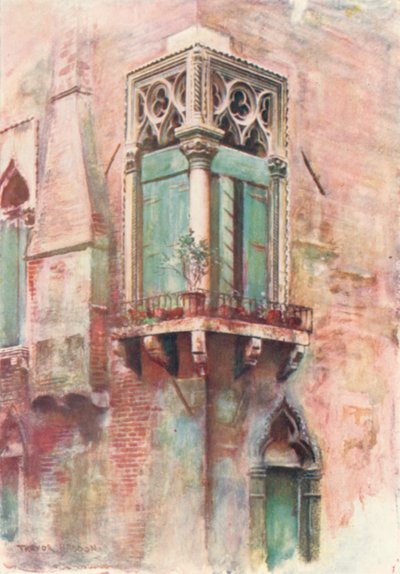 Palazzo Priuli -kulmaikkuna tekijältä A. Trevor Haddon