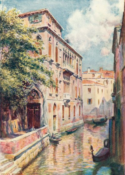 Palazzo Sanudo Van Axel tekijältä A. Trevor Haddon