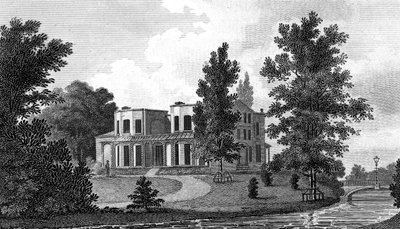 Lord Nelsons Villa Mertonissa, 1800-luku. tekijältä A Warren