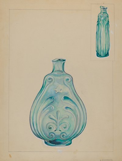 Lasipullo tekijältä A. Zaidenberg