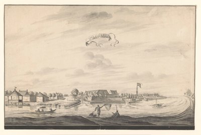 Näkymä Tegalille Taggal (otsikko objektissa) tekijältä A. de Nelly (possibly)