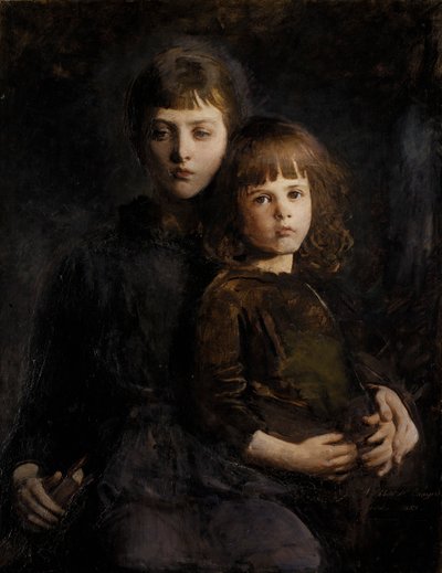Veli ja sisar (Mary ja Gerald Thayer) tekijältä Abbott Handerson Thayer