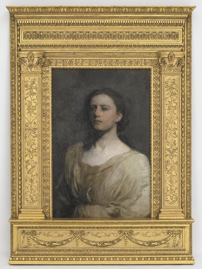 Pää, 1888-89 tekijältä Abbott Handerson Thayer