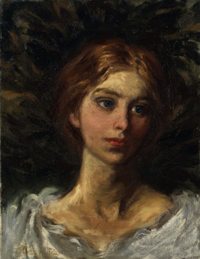 Tytön muotokuva, tekijältä Abbott Handerson Thayer