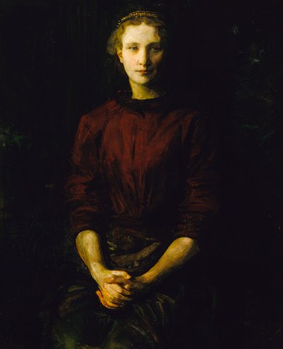 Naisen muotokuva rouva William B. Cabot, 1900-1902. tekijältä Abbott Handerson Thayer