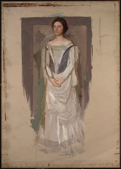 Seisova nainen tekijältä Abbott Handerson Thayer