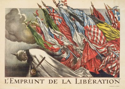 The Liberation Loan, 1918. finlandès tekijältä Abel Faivre