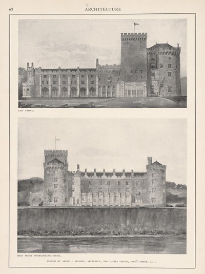 Castle Gould, Hempstead House, 1904 tekijältä Abner J. Haydel