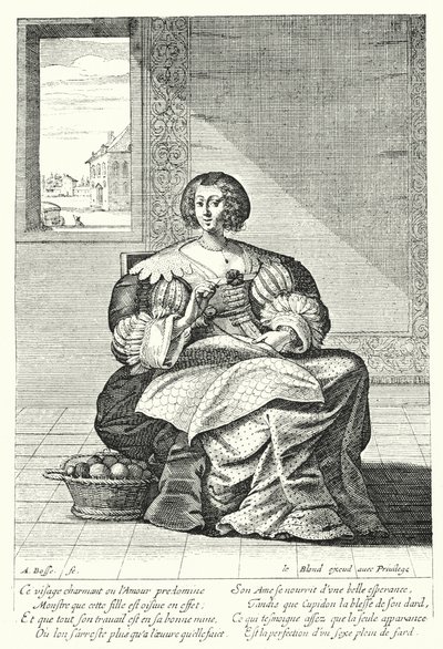 Kirjoja (kaiverrus) tekijältä Abraham (after) Bosse
