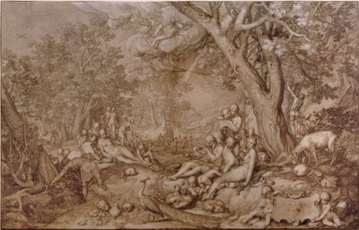 Kultainen ikä tekijältä Abraham Bloemaert