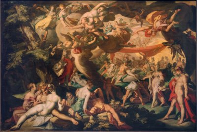 Peleuksen ja Thetisin häät tekijältä Abraham Bloemaert